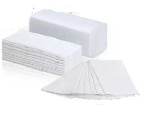  Håndklædeark 2-lags z/3 fold Krt 3000 ark 20,6x24